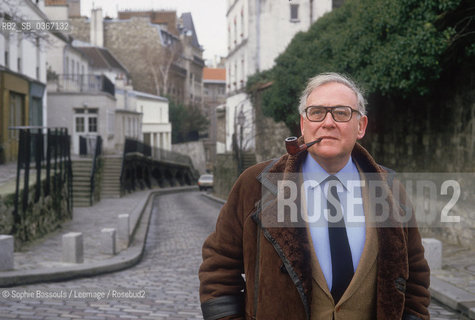 Portrait of Robert Sabatier, le 22 janvier 1986, Paris  ©Sophie Bassouls/Leemage/Rosebud2