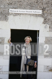 Daniele Sallenave, 8 octobre 2006  ©Sophie Bassouls/Leemage/Rosebud2