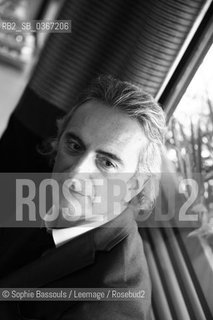 Frederic Schiffter, le 9 novembre 2010  ©Sophie Bassouls/Leemage/Rosebud2