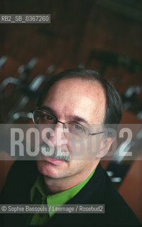 Jim Shepard, le 16 octobre 2004  ©Sophie Bassouls/Leemage/Rosebud2