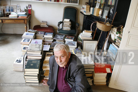 Philippe Sollers, 26 juin 2007  ©Sophie Bassouls/Leemage/Rosebud2