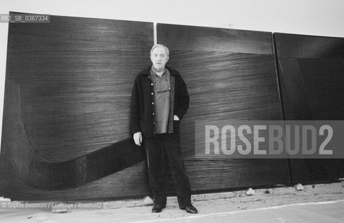 Portrait of Pierre Soulages le 4 juin 1984  ©Sophie Bassouls/Leemage/Rosebud2