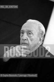 Pierre Soulages, 22 fevrier 2007  ©Sophie Bassouls/Leemage/Rosebud2