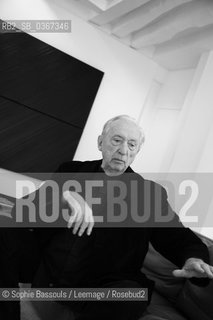 Pierre Soulages, 22 fevrier 2007  ©Sophie Bassouls/Leemage/Rosebud2