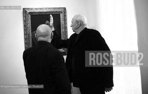 Pierre Soulages, 22 fevrier 2007  ©Sophie Bassouls/Leemage/Rosebud2