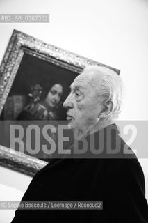 Pierre Soulages, 22 fevrier 2007  ©Sophie Bassouls/Leemage/Rosebud2