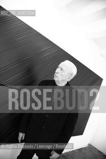 Pierre Soulages, 22 fevrier 2007  ©Sophie Bassouls/Leemage/Rosebud2