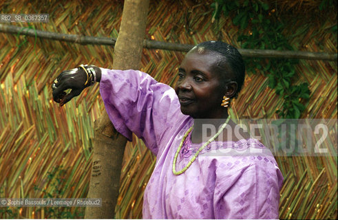 Aminata Sow Fall, 25 novembre 2006  ©Sophie Bassouls/Leemage/Rosebud2