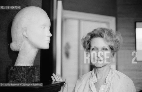 Portrait of Evelyne Sullerot le 15 mars 1978  ©Sophie Bassouls/Leemage/Rosebud2