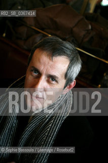 Francois Taillandier, 30 janvier 2007  ©Sophie Bassouls/Leemage/Rosebud2