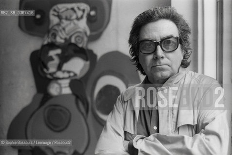 Portrait of Antoni Tapies le 3 juin 1981  ©Sophie Bassouls/Leemage/Rosebud2