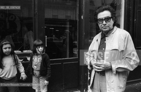 Portrait of Antoni Tapies le 3 juin 1981  ©Sophie Bassouls/Leemage/Rosebud2