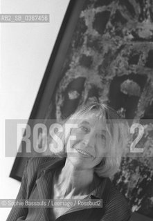 Chantal Thomas, 9 septembre 2002  ©Sophie Bassouls/Leemage/Rosebud2