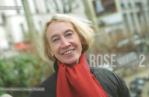 Chantal Thomas, 15 decembre 2003  ©Sophie Bassouls/Leemage/Rosebud2