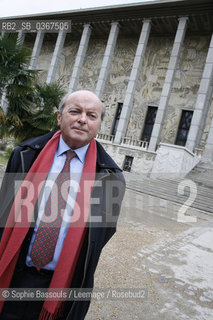 Jacques Toubon, 5 fevrier 2007  ©Sophie Bassouls/Leemage/Rosebud2