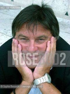 Bertrand Vergely, 2 septembre 2004  ©Sophie Bassouls/Leemage/Rosebud2