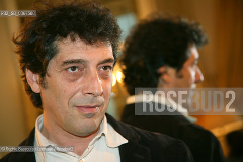 Sandro Veronesi, 3 novembre 2008  ©Sophie Bassouls/Leemage/Rosebud2