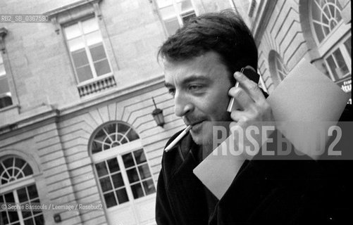 Marc Voinchet, 27 novembre 2004  ©Sophie Bassouls/Leemage/Rosebud2