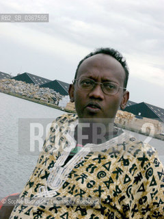 Abdourahman Waberi, 29 mai 2004  ©Sophie Bassouls/Leemage/Rosebud2