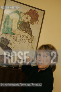 Elisabeth Weissman, 8 novembre 2006  ©Sophie Bassouls/Leemage/Rosebud2