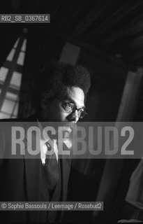 Cornell West, 16 mars 2005  ©Sophie Bassouls/Leemage/Rosebud2