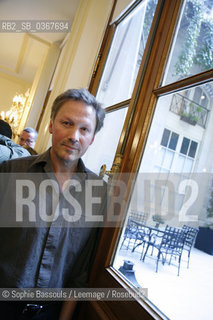 Mathias Zschokke, 9 novembre 2009  ©Sophie Bassouls/Leemage/Rosebud2