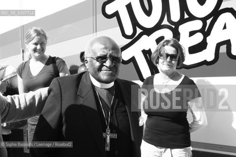 Desmond Tutu, le 12 aout 2010  ©Sophie Bassouls/Leemage/Rosebud2