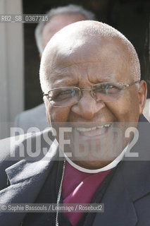 Desmond Tutu, le 12 aout 2010  ©Sophie Bassouls/Leemage/Rosebud2