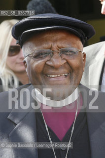 Desmond Tutu, le 12 aout 2010  ©Sophie Bassouls/Leemage/Rosebud2