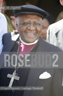 Desmond Tutu, le 12 aout 2010  ©Sophie Bassouls/Leemage/Rosebud2