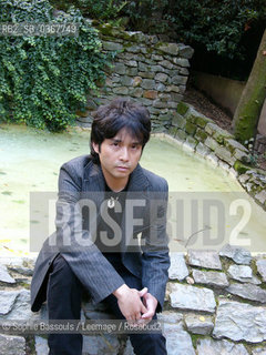 Hitonari Tsuji, 6 octobre 2004  ©Sophie Bassouls/Leemage/Rosebud2