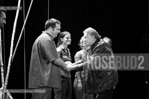 Portrait of Armand Gatti le 23 septembre 2010  ©Sophie Bassouls/Leemage/Rosebud2