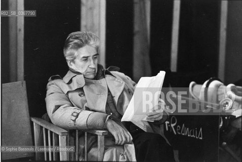 Alain Resnais, Novembre 1982  ©Sophie Bassouls/Leemage/Rosebud2