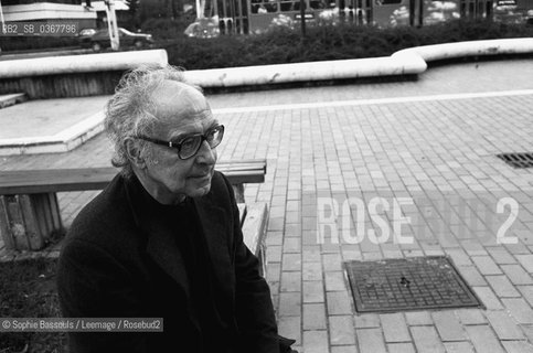 Jean-Luc Godard (Jean Luc)  , 1 octobre 2001  ©Sophie Bassouls/Leemage/Rosebud2