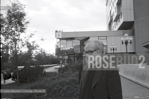 Jean-Luc Godard (Jean Luc)  , 1 octobre 2001  ©Sophie Bassouls/Leemage/Rosebud2