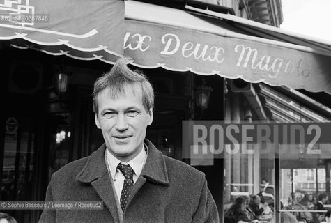 Portrait of Eric Deschodt, le 20 janvier 1986, Paris  ©Sophie Bassouls/Leemage/Rosebud2