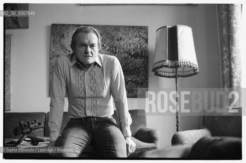 Portrait of James Jones, en janvier 1972, Paris  ©Sophie Bassouls/Leemage/Rosebud2