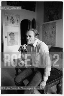 Portrait of James Jones, en janvier 1972, Paris  ©Sophie Bassouls/Leemage/Rosebud2