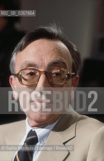 Portrait of Jean-Bertrand (Jean Bertrand) Pontalis, le 27 mai 1977  ©Sophie Bassouls/Leemage/Rosebud2