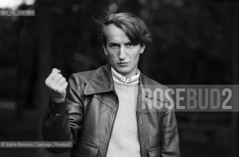 Portrait of Patrick Grainville, le 11 septembre 1976, Maisons-Laffitte, France  ©Sophie Bassouls/Leemage/Rosebud2