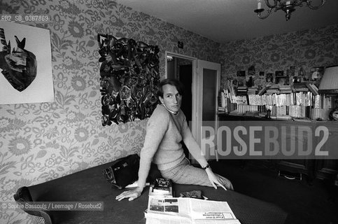 Portrait of Patrick Grainville, le 11 septembre 1976, Maisons-Laffitte, France  ©Sophie Bassouls/Leemage/Rosebud2