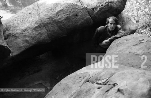 Portrait of Patrick Grainville, le 11 septembre 1976, Maisons-Laffitte, France  ©Sophie Bassouls/Leemage/Rosebud2