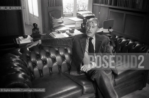 Portrait of Jean Dutourd, le 8 septembre 1982  ©Sophie Bassouls/Leemage/Rosebud2