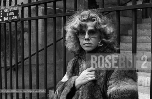 Portrait of Erica Jong, le 17 novembre 1977, Paris  ©Sophie Bassouls/Leemage/Rosebud2