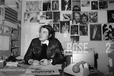 Portrait of Serge July le 15 decembre 1978  ©Sophie Bassouls/Leemage/Rosebud2