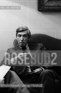 Portrait of Herge, le 22 janvier 1975  ©Sophie Bassouls/Leemage/Rosebud2