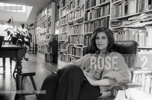 Portrait of Susan Sontag, le 28 septembre 1995  ©Sophie Bassouls/Leemage/Rosebud2