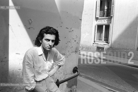 Portrait of Bernard-Henri (Bernard Henri) Levy le 15 mai 1979  ©Sophie Bassouls/Leemage/Rosebud2