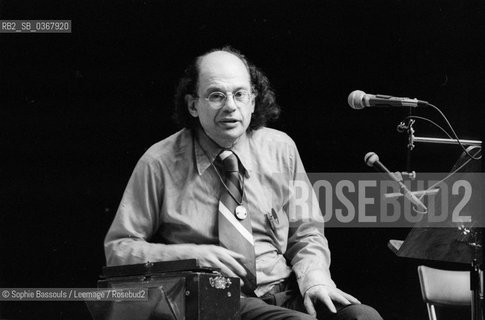 Portrait of Allen Ginsberg at Paris, le 31 mai 1979  ©Sophie Bassouls/Leemage/Rosebud2