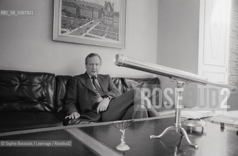 Portrait of Robert Laffont le 18 septembre 1979  ©Sophie Bassouls/Leemage/Rosebud2